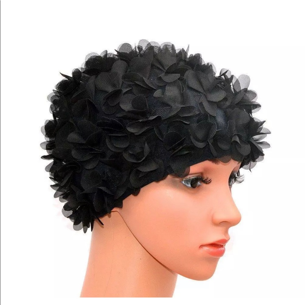 Lace Vintage Swim Cap